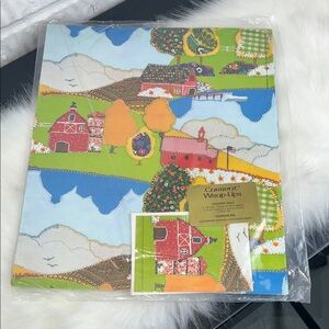 Vintage Current Wrap Ups Country Quilt Gift Wrapping Set
